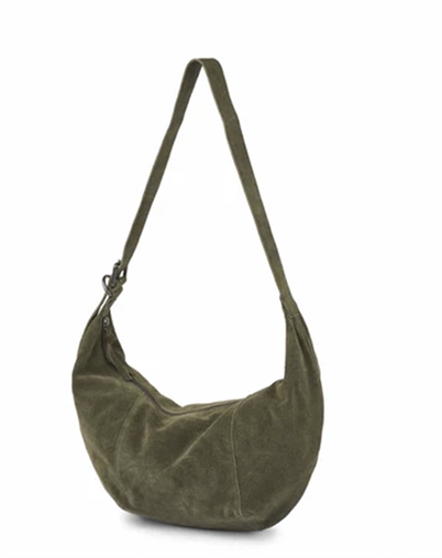 Soft Rebels - SRPetra Suede Taske - Dark Olive